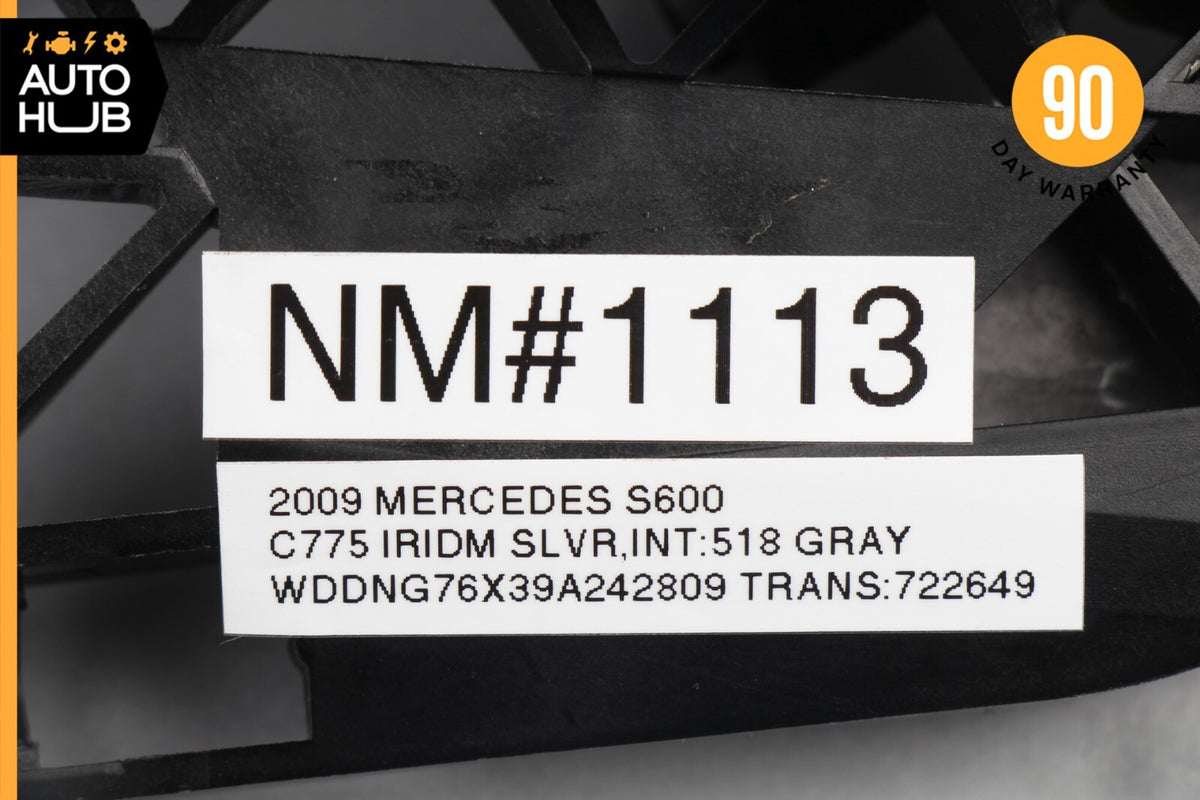 07-13 Mercedes W221 S600 S400 S350 Rear Left Exterior Door Handle Keyless Go OEM - photo 12