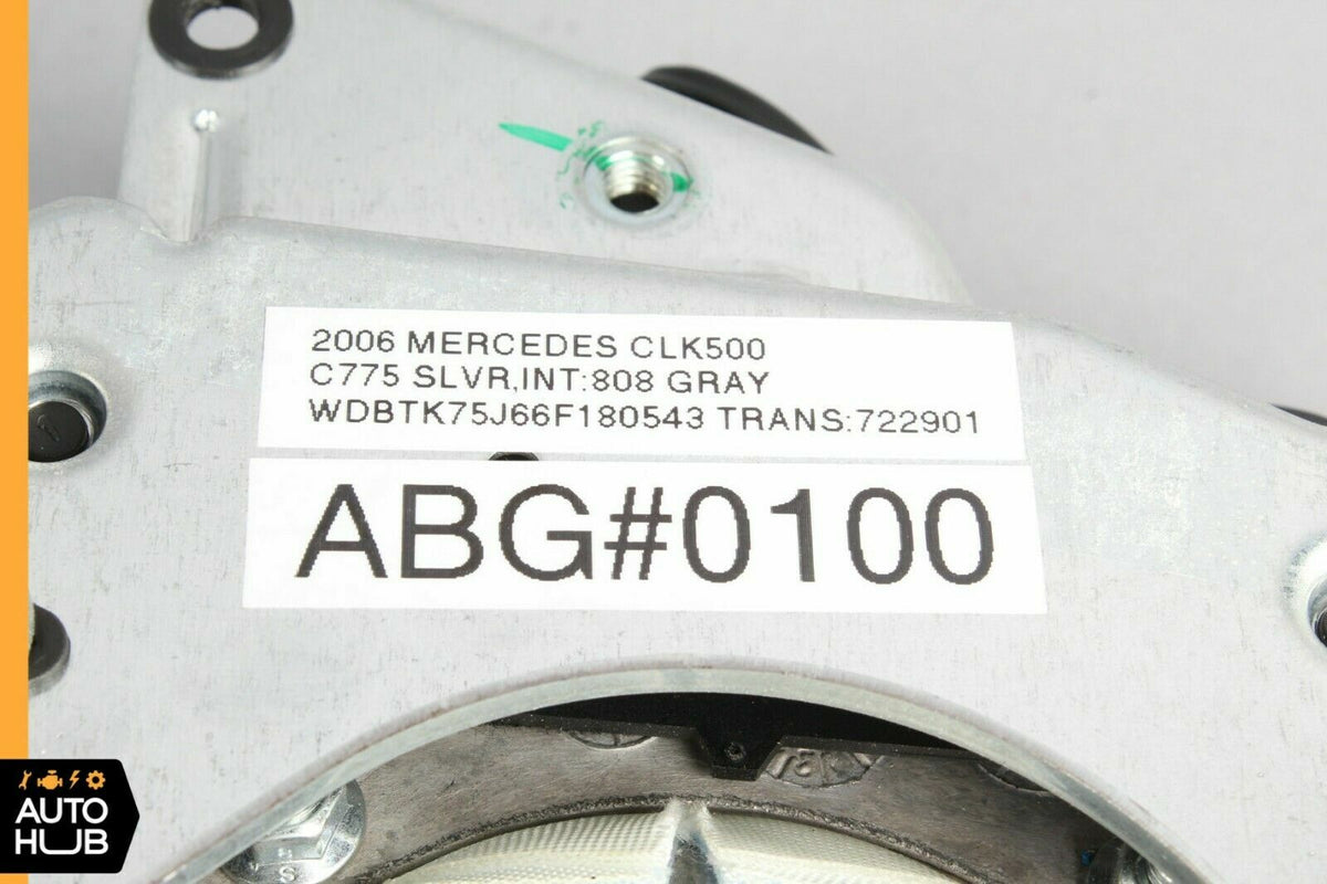 Mercedes W209 CLK500 E350 SL500 Steering Wheel Airbag Air Bag Black OEM - photo 12