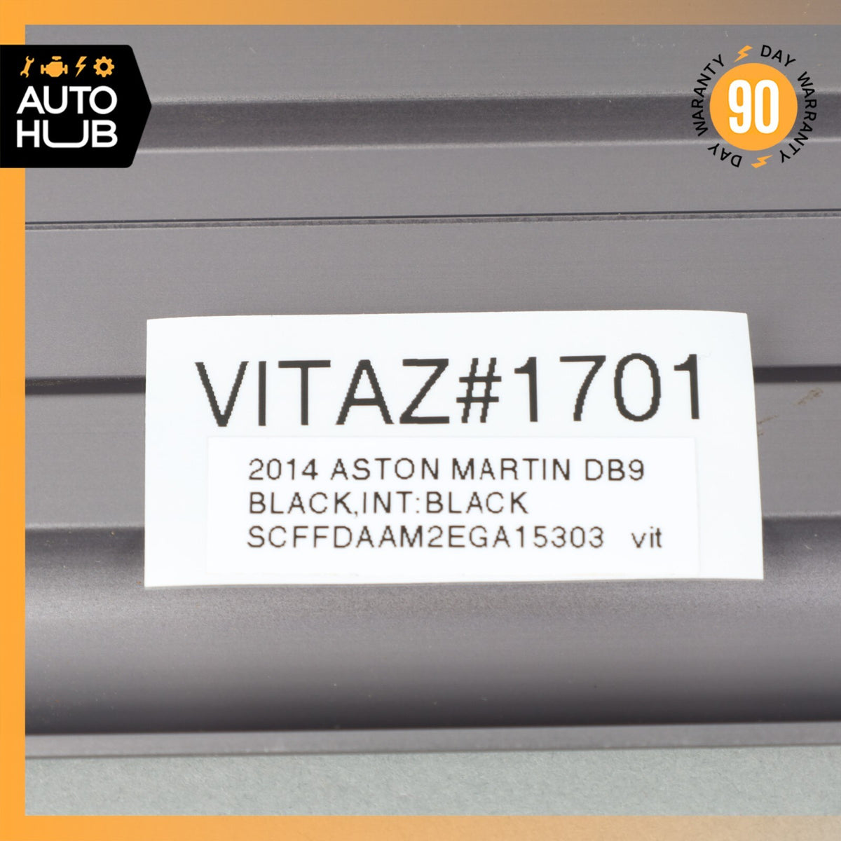 13-16 Aston Martin DB9 Right Passenger Side Door Step Sill OEM 35k - photo 14