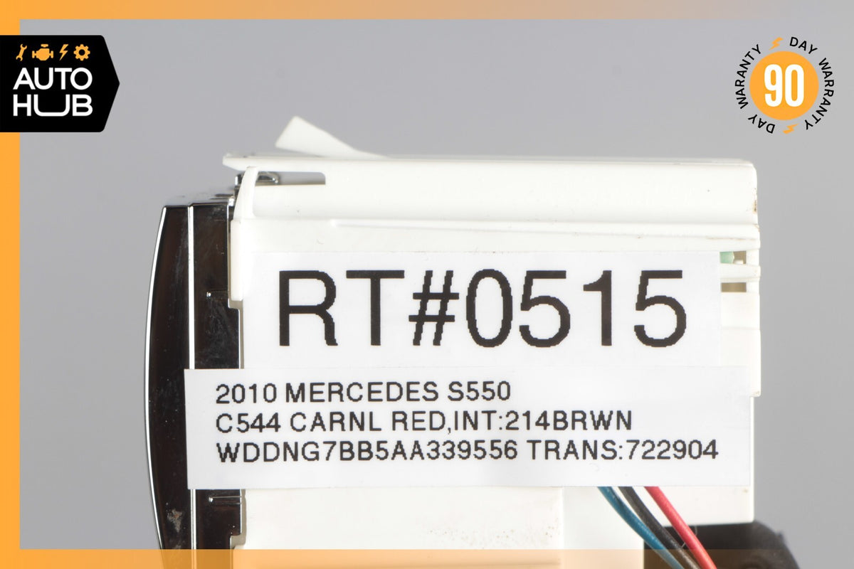 07-14 Mercedes W221 S550 CL550 S400 Center Dash Vent Clock 2218270370 OEM - photo 8