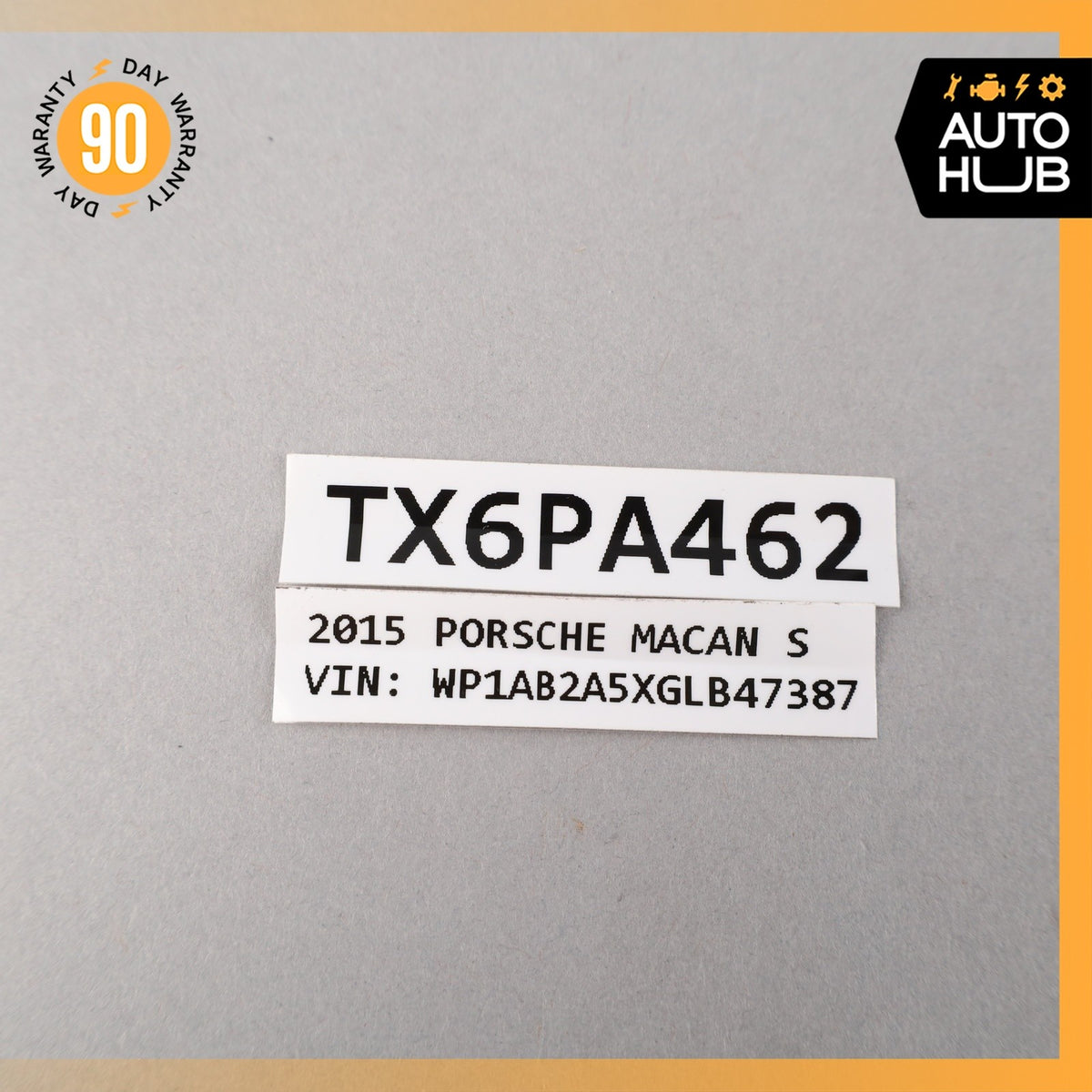 Porsche Macan 95B Cayenne 958 TPMS Tire Pressure Sensor Set of 4 OEM - photo 14