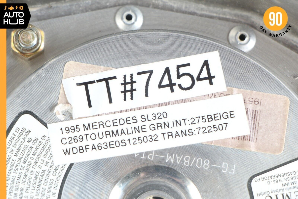 92-98 Mercedes R129 SL320 500SL 300SL Driver Steering Wheel Airbag Air Bag OEM - photo 12