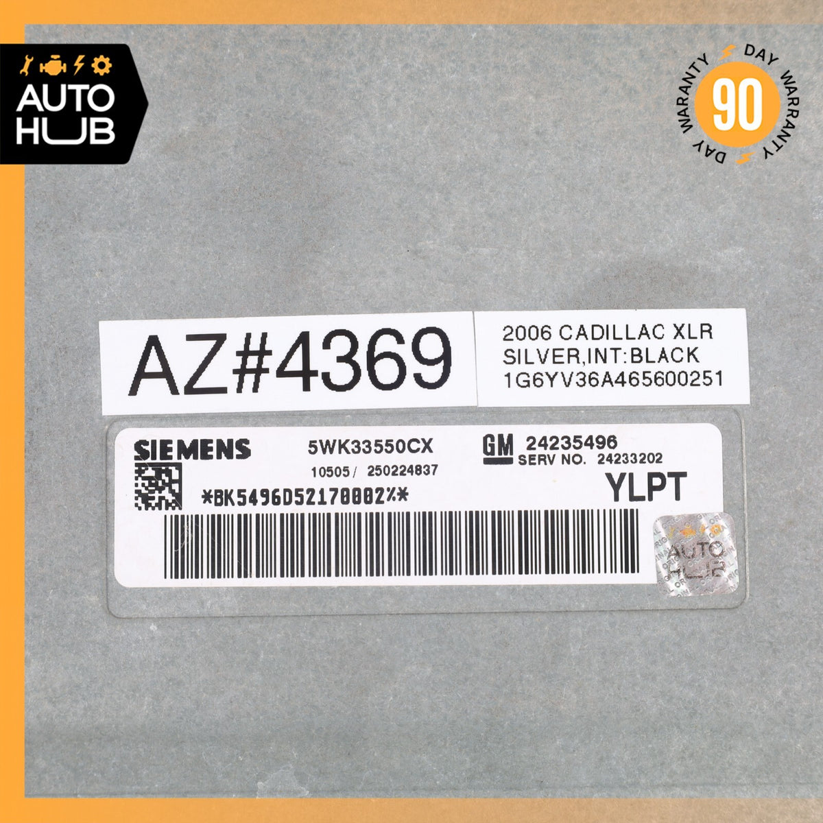 2006 Cadillac XLR TCU Transmission Control Module 24235496 OEM - photo 8