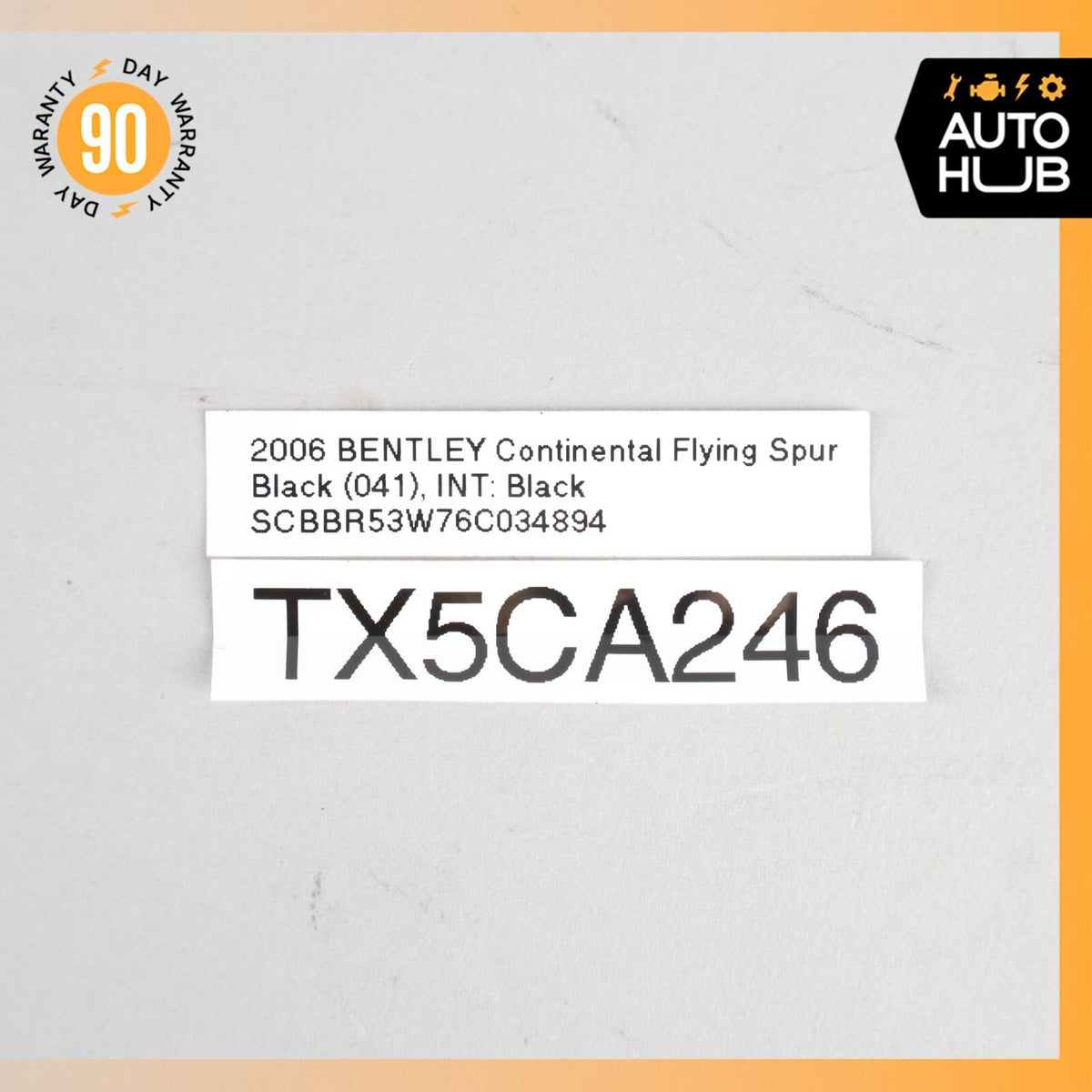 03-18 Bentley Continental Flying Spur Rear Tailgate Boot Lid Lock Plate OEM 76k - photo 12