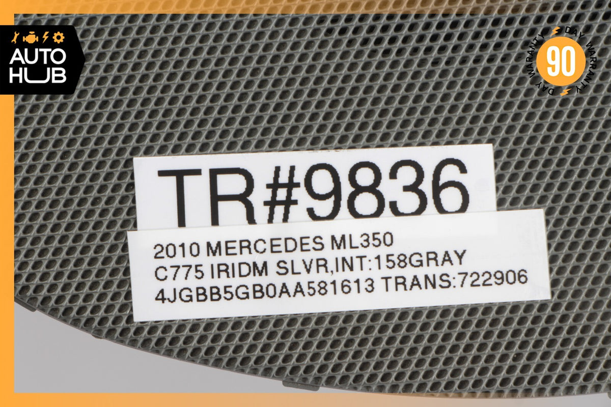 06-13 Mercedes W164 ML350 GL450 R350 Dashboard Dash Grille Speaker Cover OEM - photo 12
