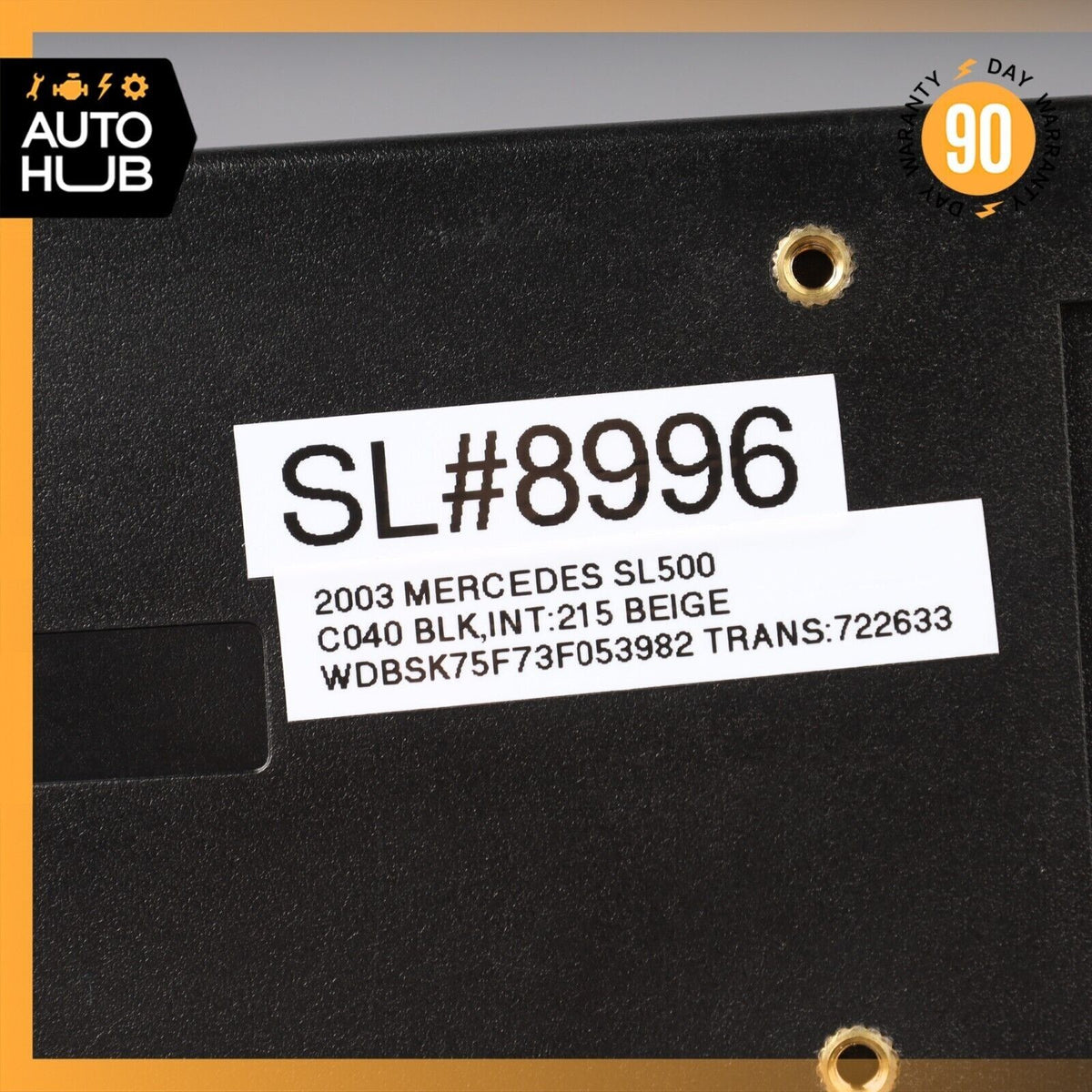 00-06 Mercedes R230 SL500 S600 S55 AMG CLK500 Voice Command Control Module OEM - photo 9