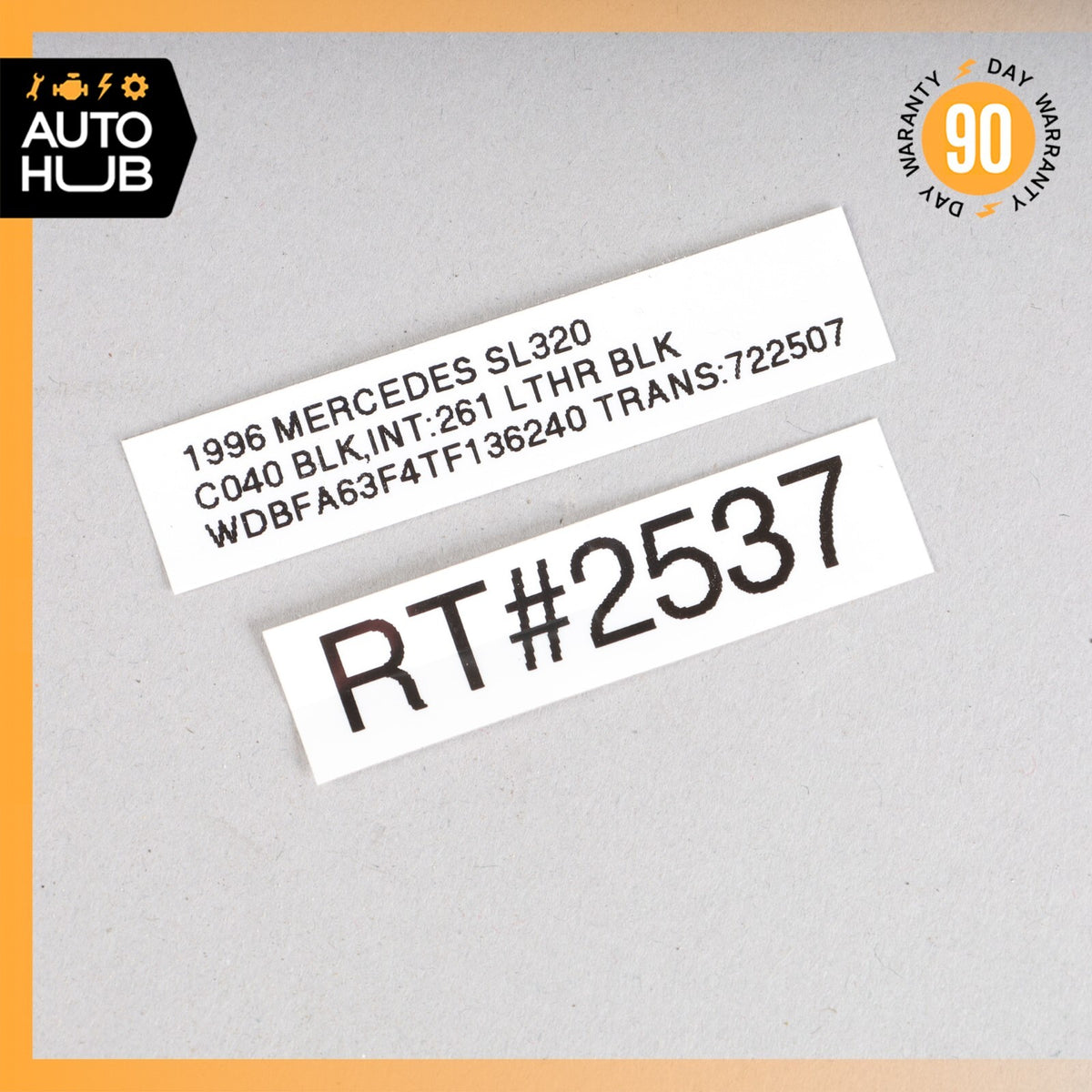 90-02 Mercedes R129 SL320 300SL Antitheft Alarm Switch Button 1248203701 OEM - photo 7