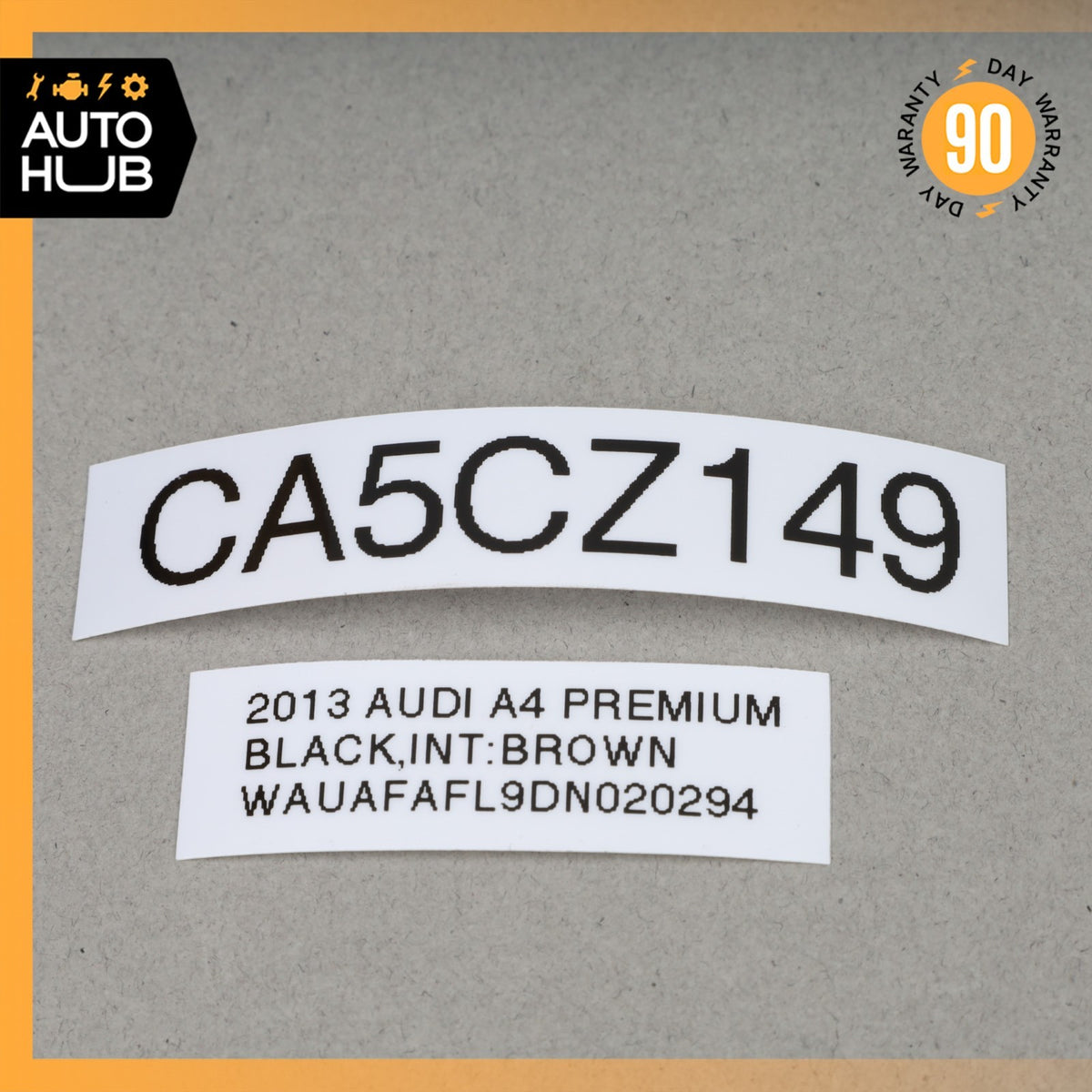 Audi B8 A4 Dashboard Headlight Lamp Switch Cover Panel Bezel Trim Black OEM - photo 14