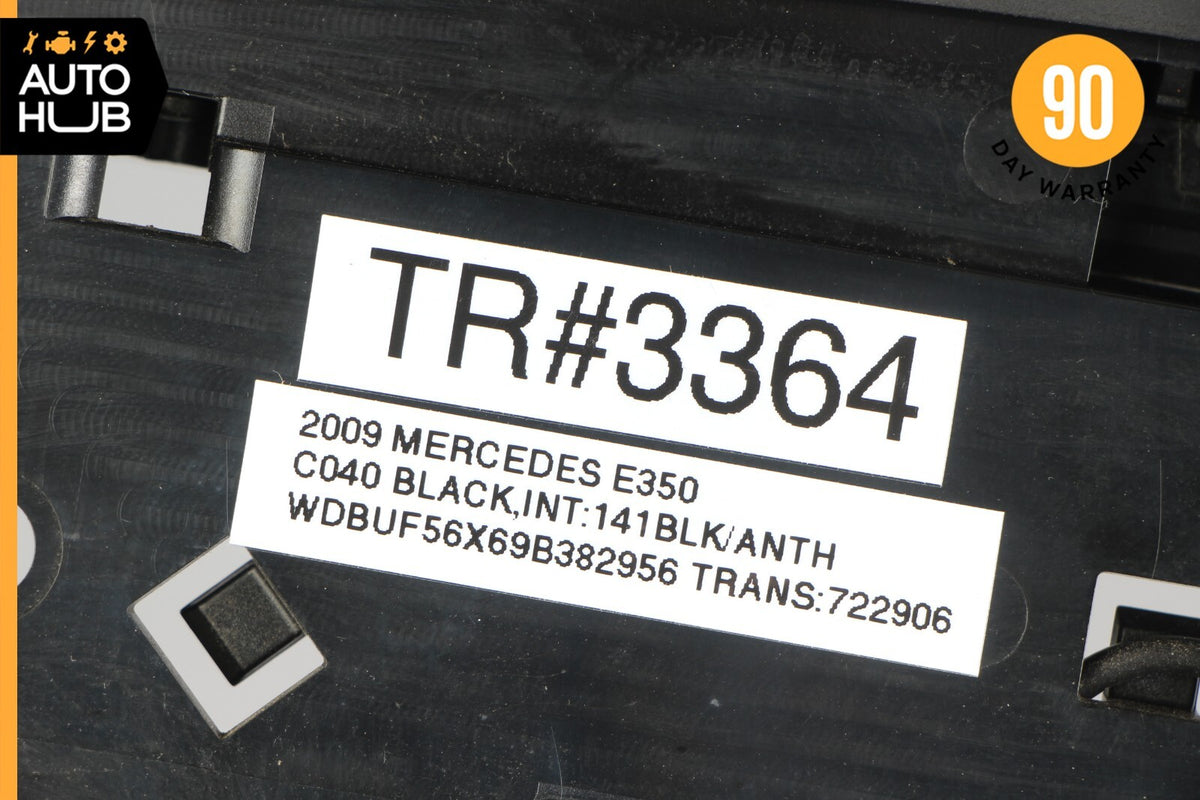 07-09 Mercedes W211 E350 CLS550 E63 AMG Hazard Switch Control Panel Wood OEM - photo 10
