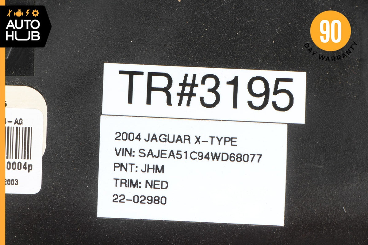 02-08 Jaguar X-Type 2.5L Right Dash Board Dashboard Airbag Air Bag C2S47627 OEM - photo 12