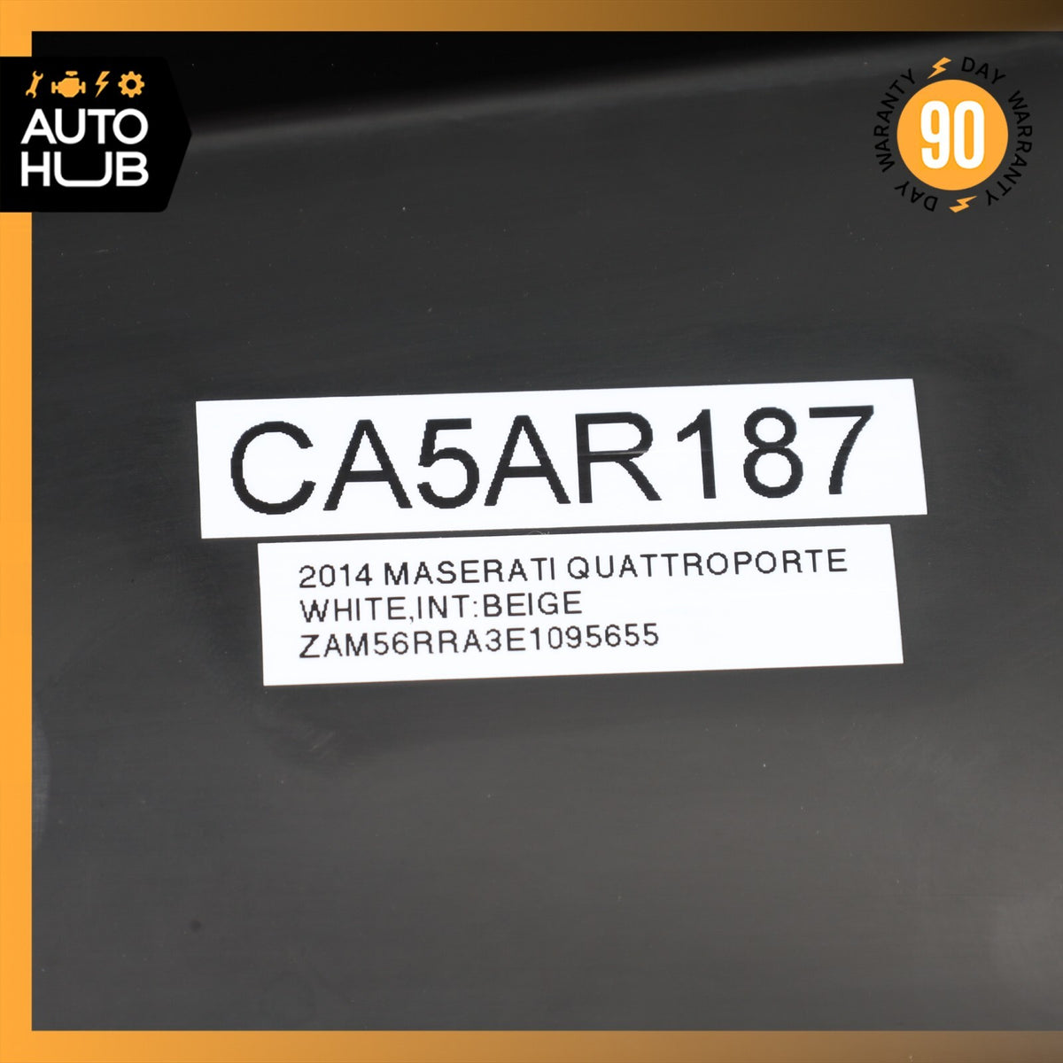 2014 Maserati Quattroporte Front Left Side Intercooler Duct Shroud 670002899 OEM - photo 12