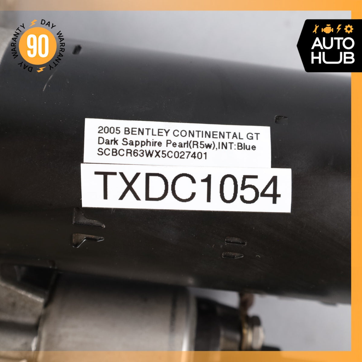 05-18 Bentley Continental GT GTC Flying Spur Engine Motor Starter OEM 65k - photo 11