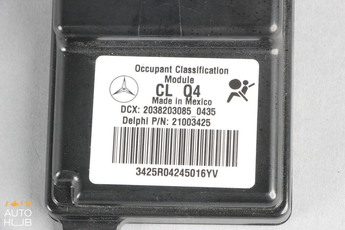 05-07 Mercedes W203 C230 C350 Front Right Seat Occupancy Sensor Module SRS OEM - photo 8