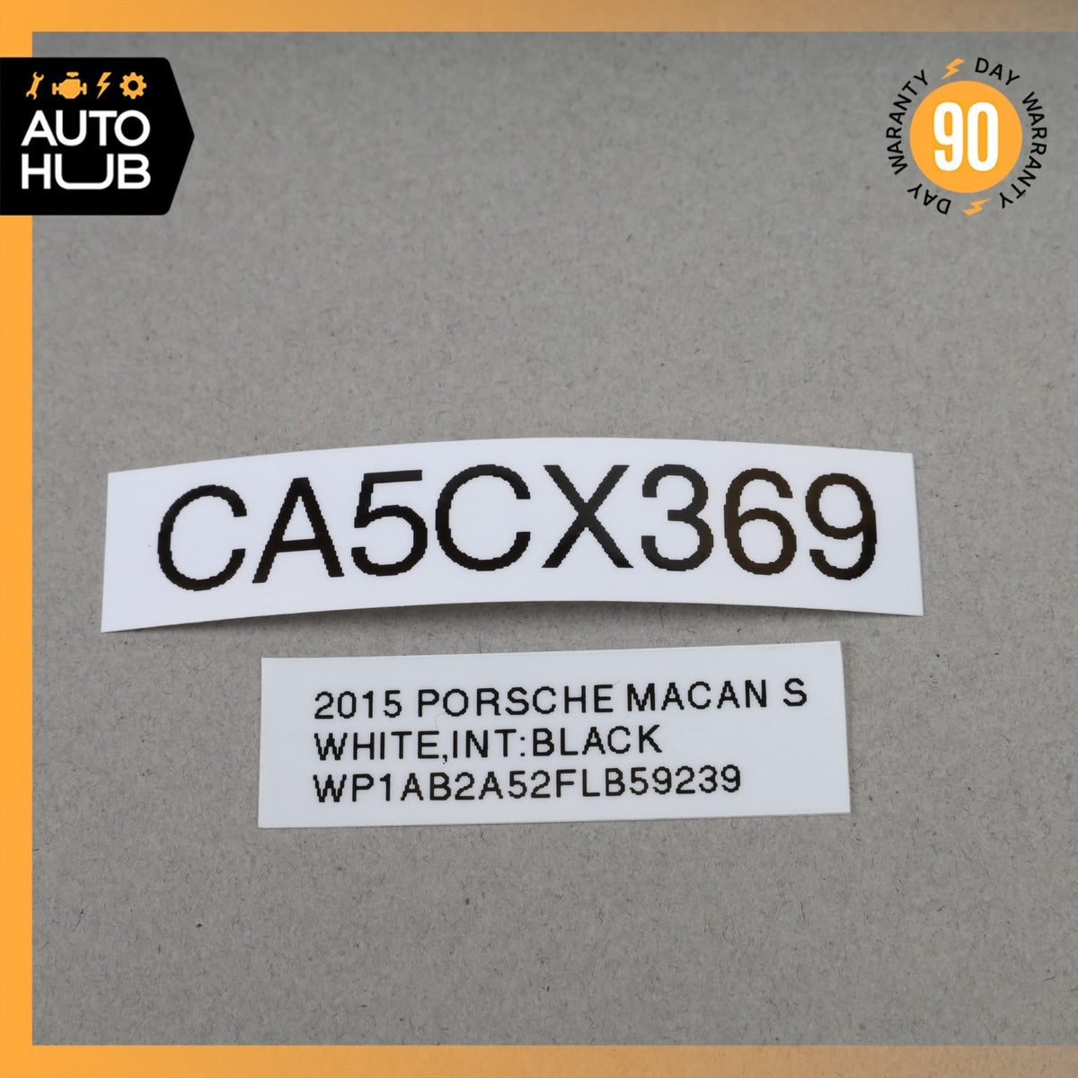 15-16 Porsche Macan 95B Center Console Cupholder Storage Compartment Black OEM - photo 24