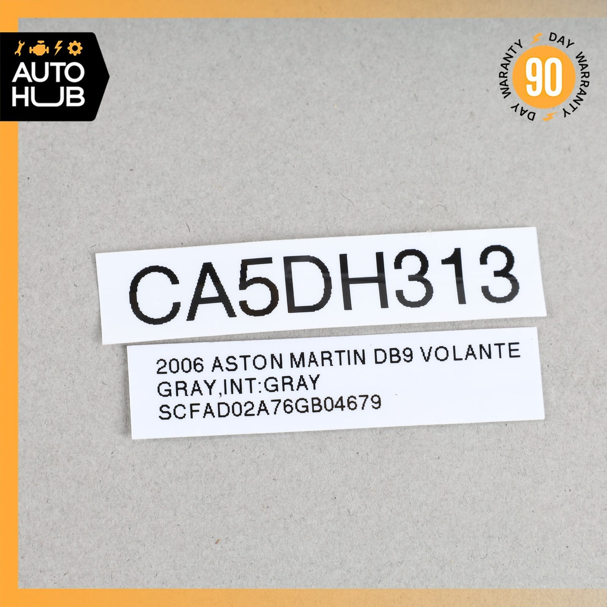 Aston Martin DB9 Front Dashboard Reduced Guard Switch 6G3319L538AA OEM 34k - photo 6