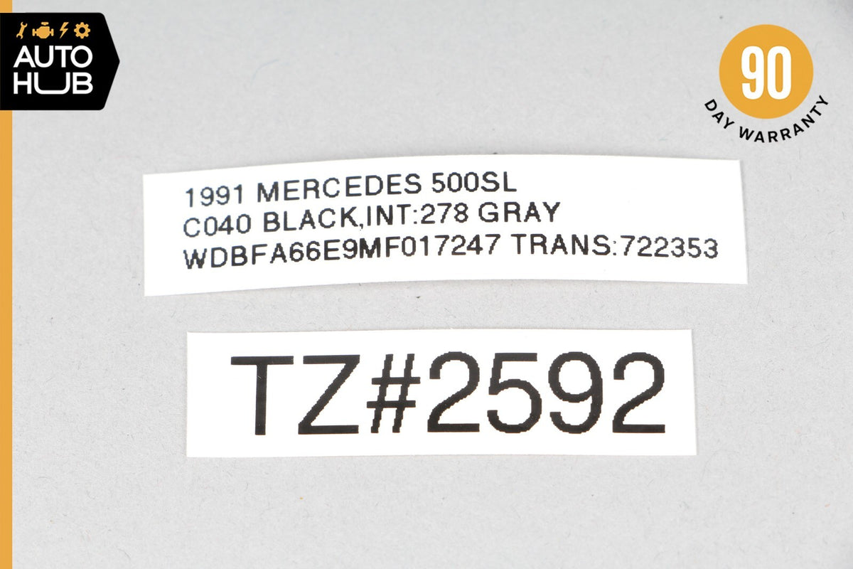 90-95 Mercedes R129 500SL SL500 Front Left or Right Rocker Panel Trim Plug OEM - photo 12