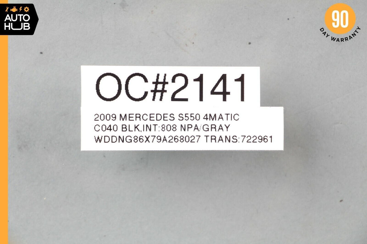 07-13 Mercedes W221 S550 S400 S350 Rear Left Driver Side Door Window Glass OEM - photo 12