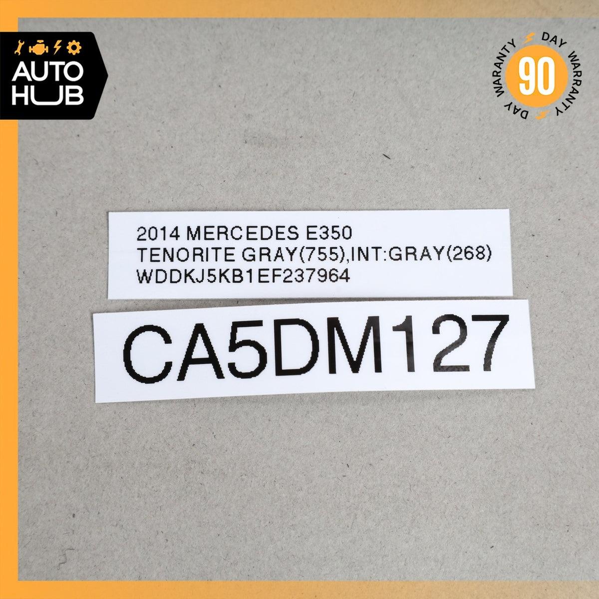 Mercedes W207 E350 Dashboard Panel Trim 2076803593 OEM - photo 9