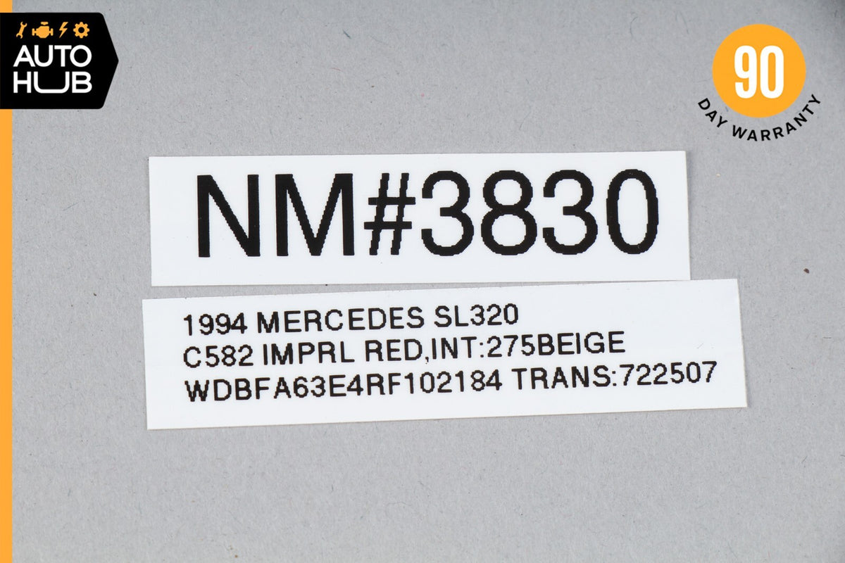 90-02 Mercedes R129 SL320 500SL 300SL Left Driver Side Window Control Switch OEM - photo 8
