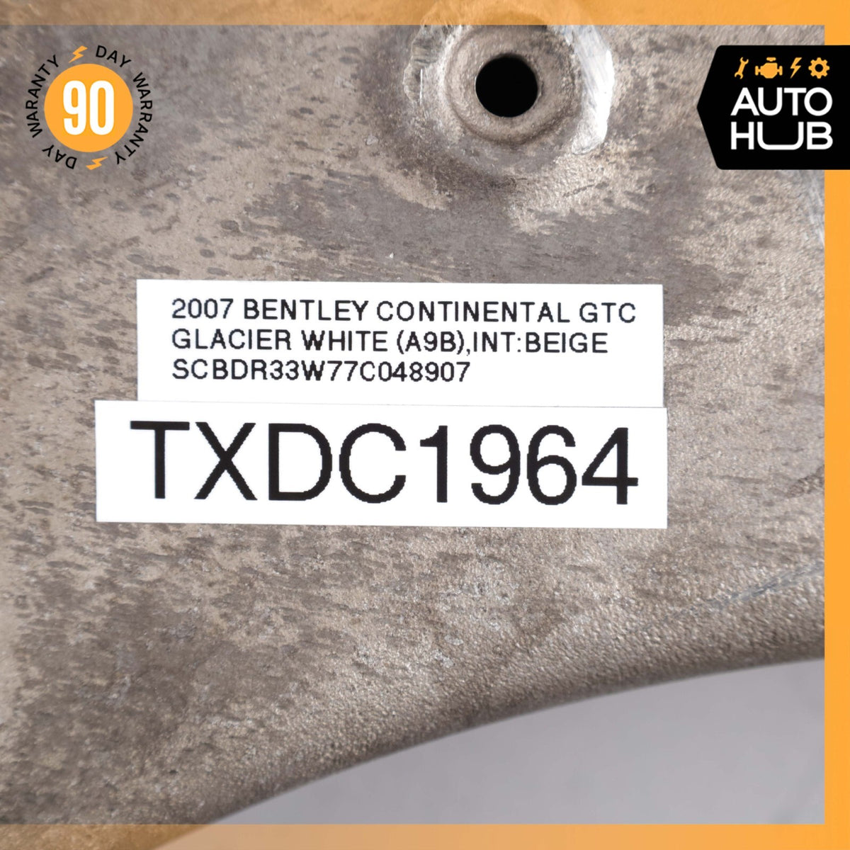 07-11 Bentley Continental GTC Rear Left Driver Side Lower Control Arm OEM 60k - photo 12