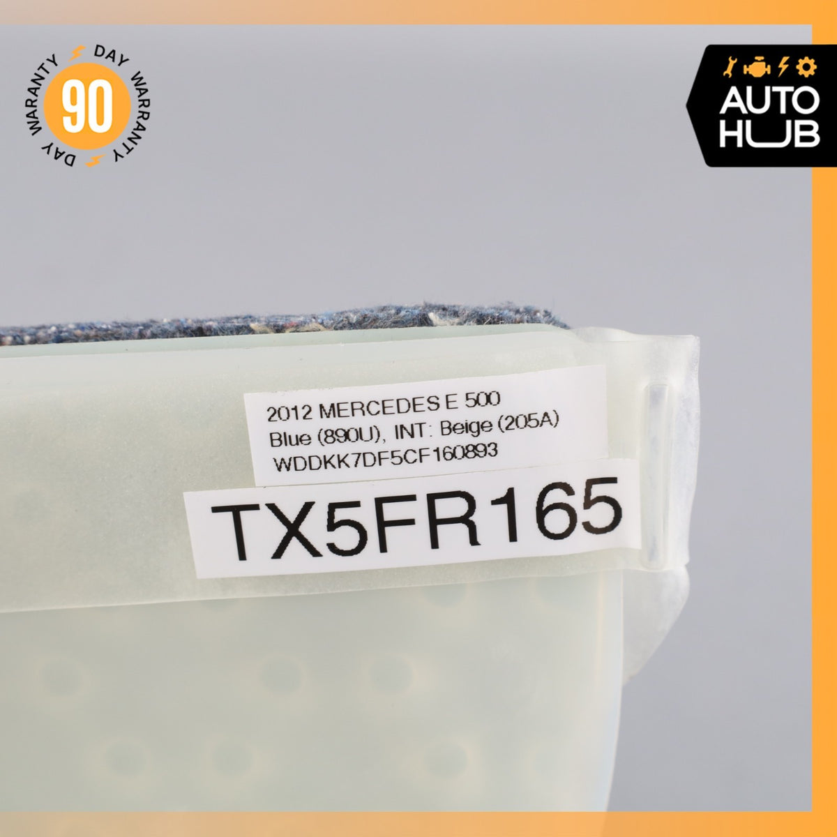 10-13 Mercedes W207 E550 E350 Seat Occupancy Sensor SRS Mat 2078700210 OEM - photo 12