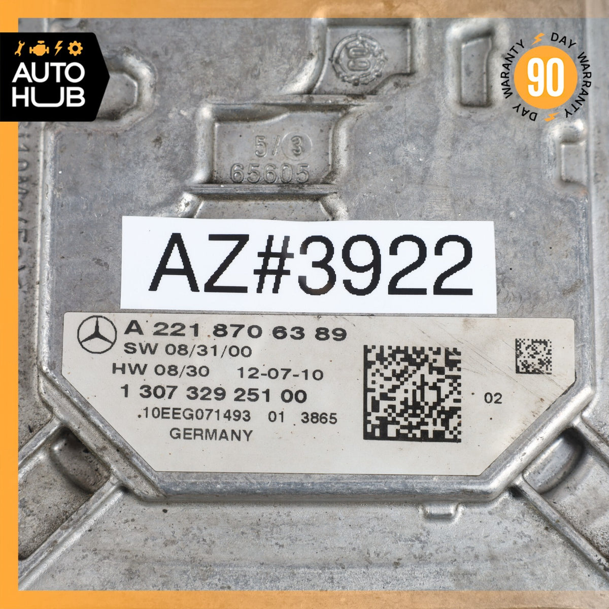 Mercedes W221 S63 AMG CL550 LED Headlight Voltage Regulator Ballast Module OEM - photo 6