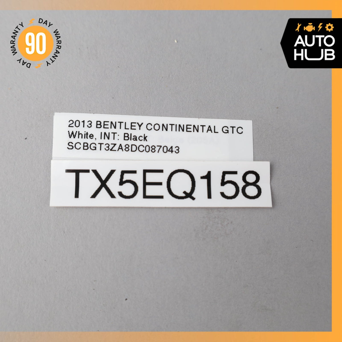 07-18 Bentley Continental GTC Anti Theft Alarm Movement Module OEM 55k - photo 8