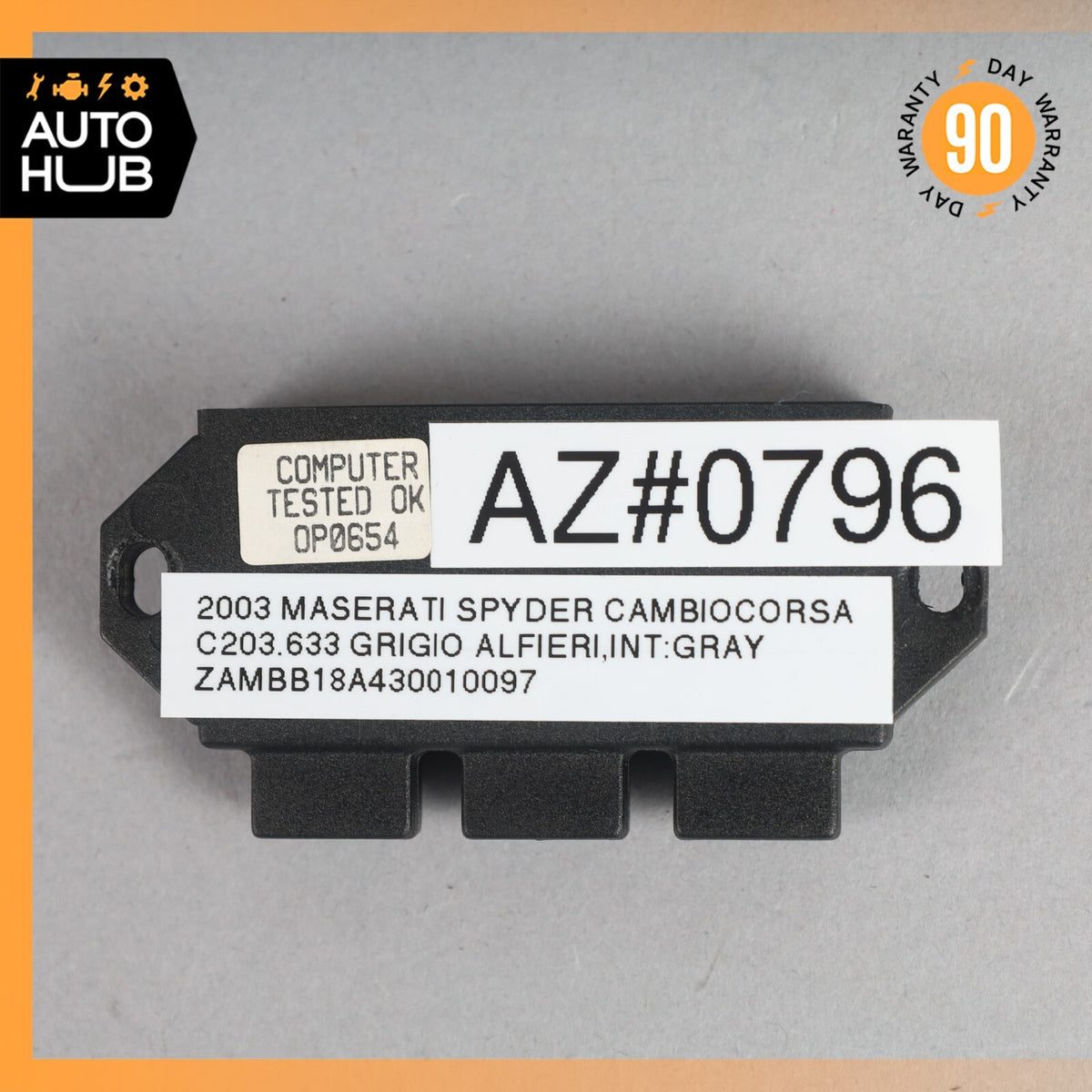 02-07 Maserati Spyder 4200 M138 Master Hyper Frequency Module 21945 OEM 61k - photo 4