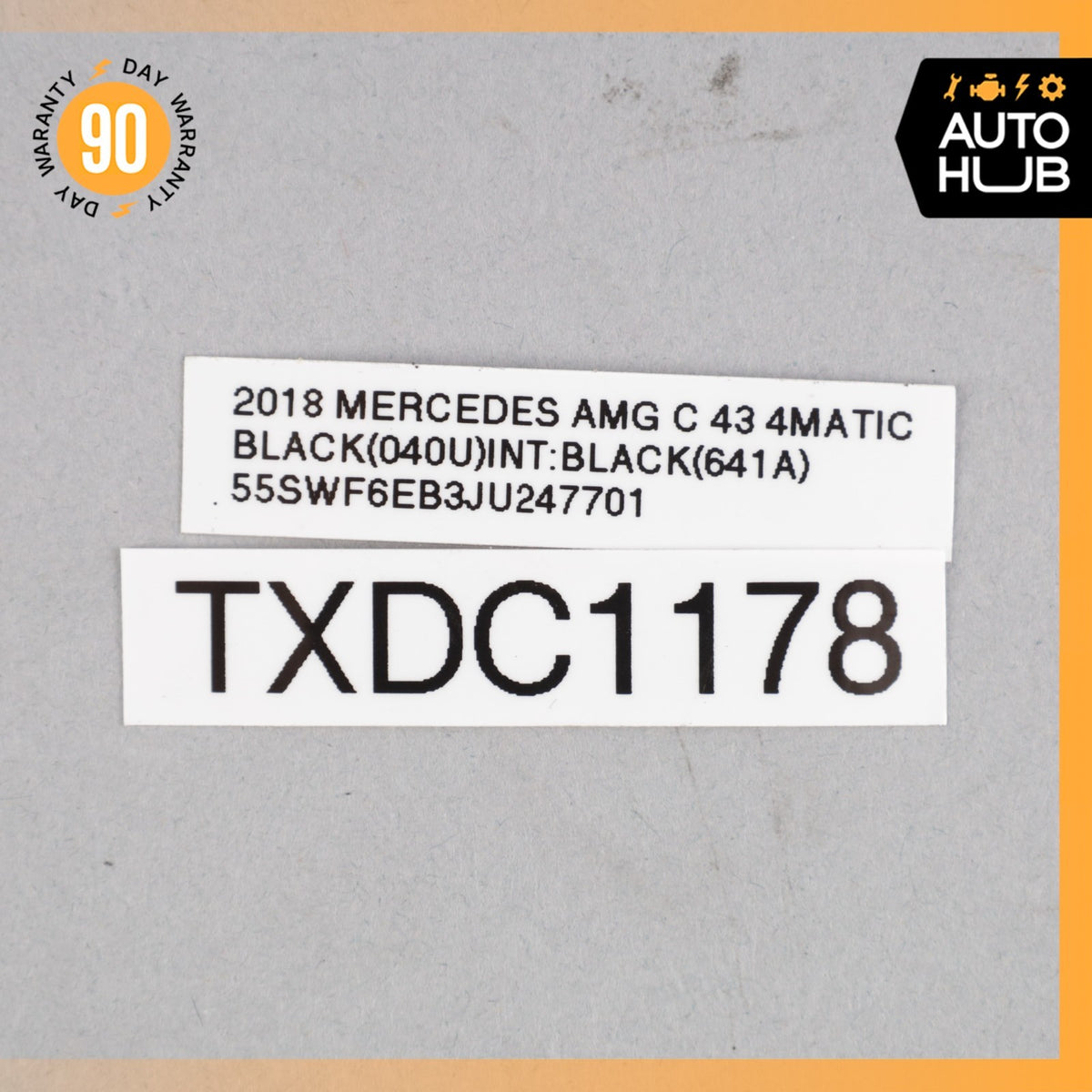 Mercedes W205 C43 AMG Oxygen O2 Sensor Lambda Right 0005422004 OEM - photo 7