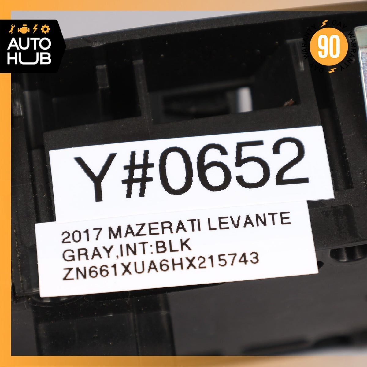 Maserati Levante M161 Window Regulator Switch Front or Rear Right Side OEM 44k - photo 9