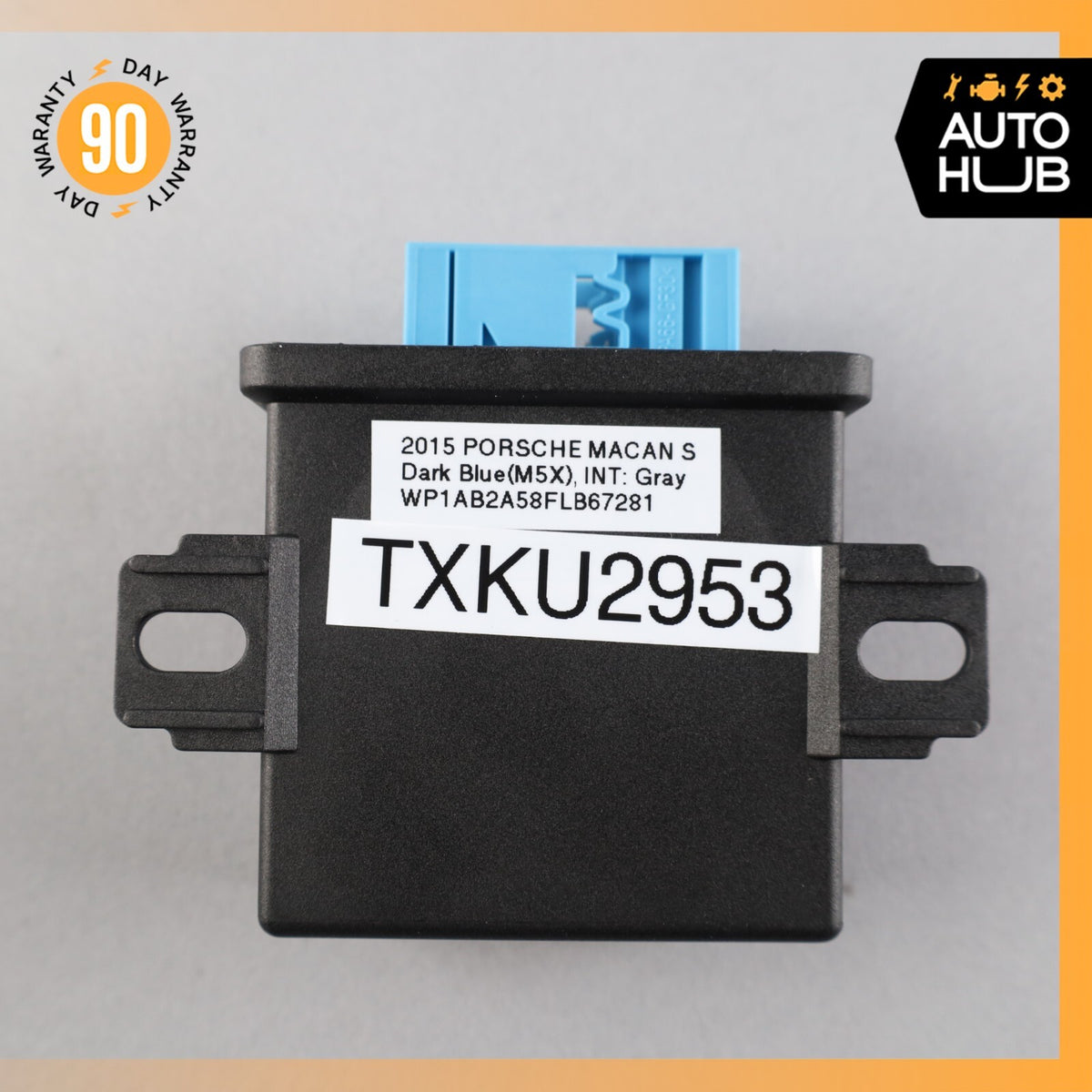 2015 Porsche Macan S 95B Headlight Control Module 7PP907357F OEM - photo 9