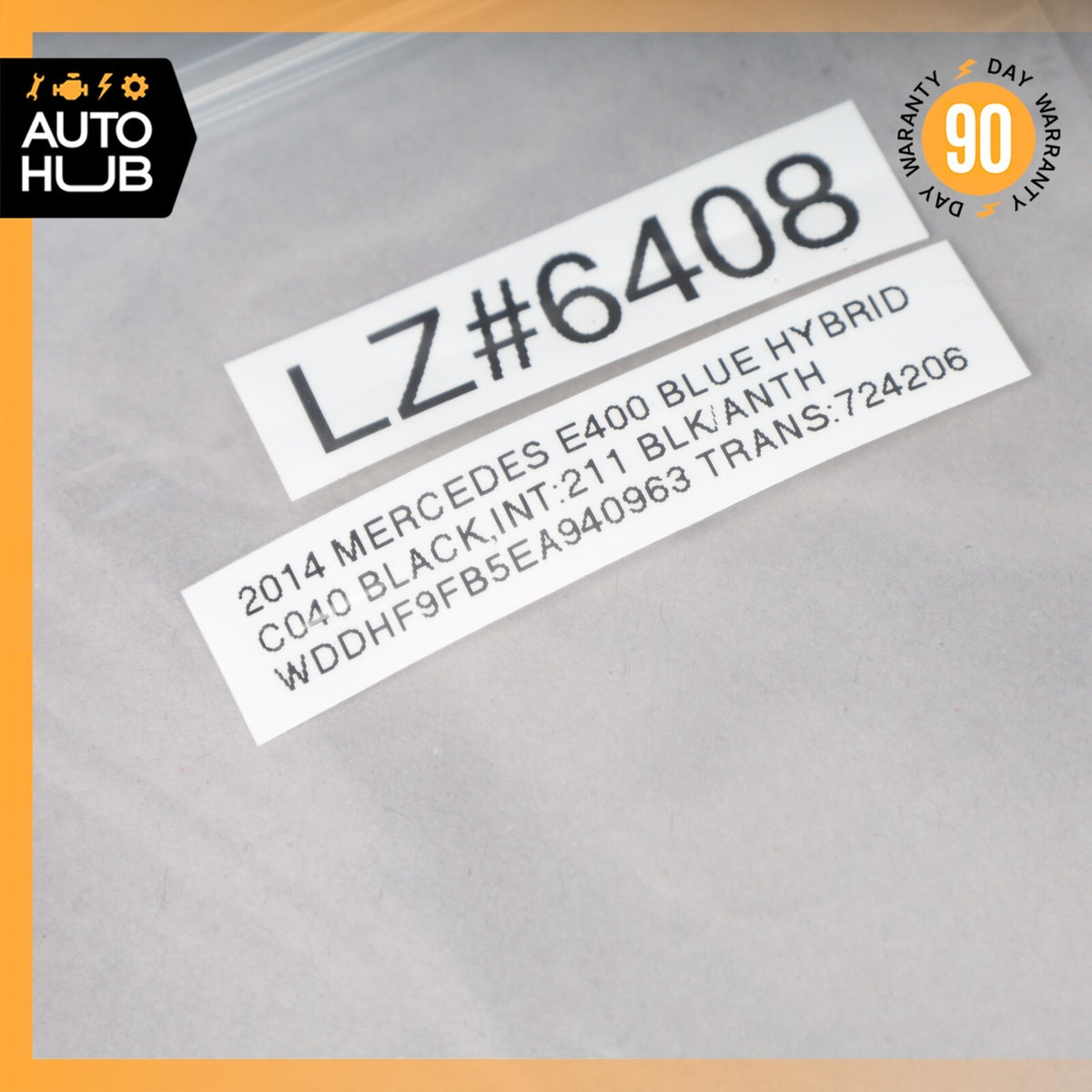 13-15 Mercedes W212 E400 Rear Left or Right ABS Wheel Speed Sensor OEM - photo 12