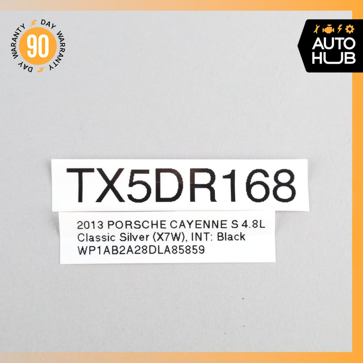 11-18 Porsche Cayenne 958 Electronic Parking Button Switch Black OEM - photo 9