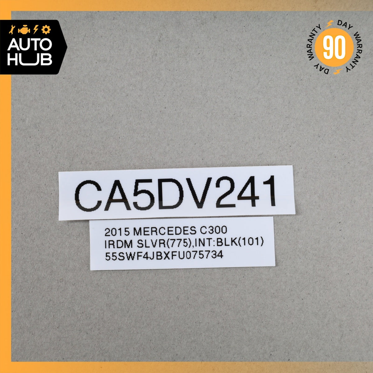 15-19 Mercedes W205 C300 GLC300 C400 Headlight Switch Control 2059056500 OEM - photo 7