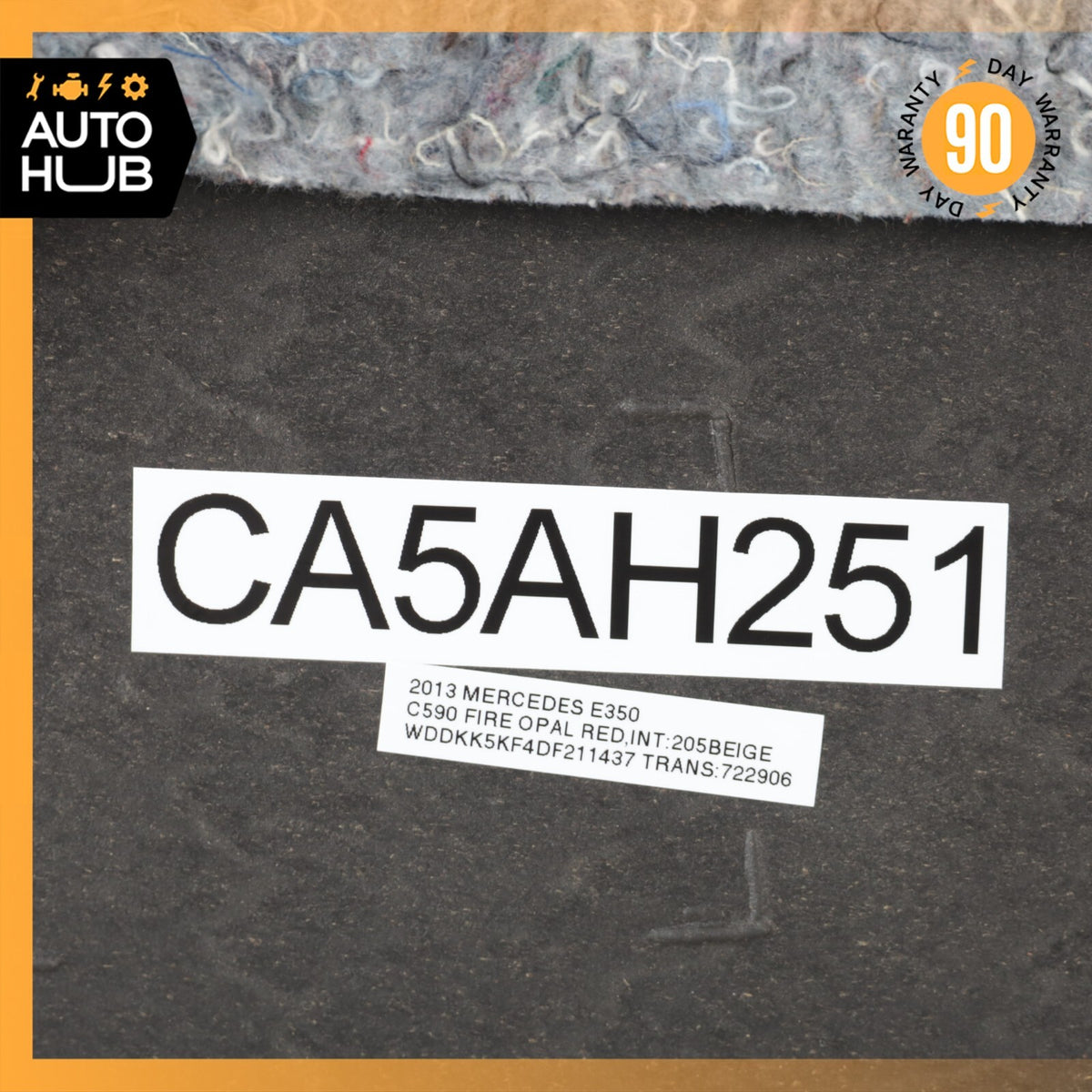 11-13 Mercedes W207 E350 E550 Convertible Left Side Interior Door Panel OEM - photo 16