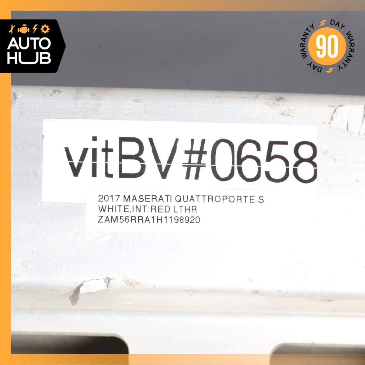 14-22 Maserati Quattroporte M156 S Rear Bumper Reinforcement Impact Bar OEM 12k - photo 18
