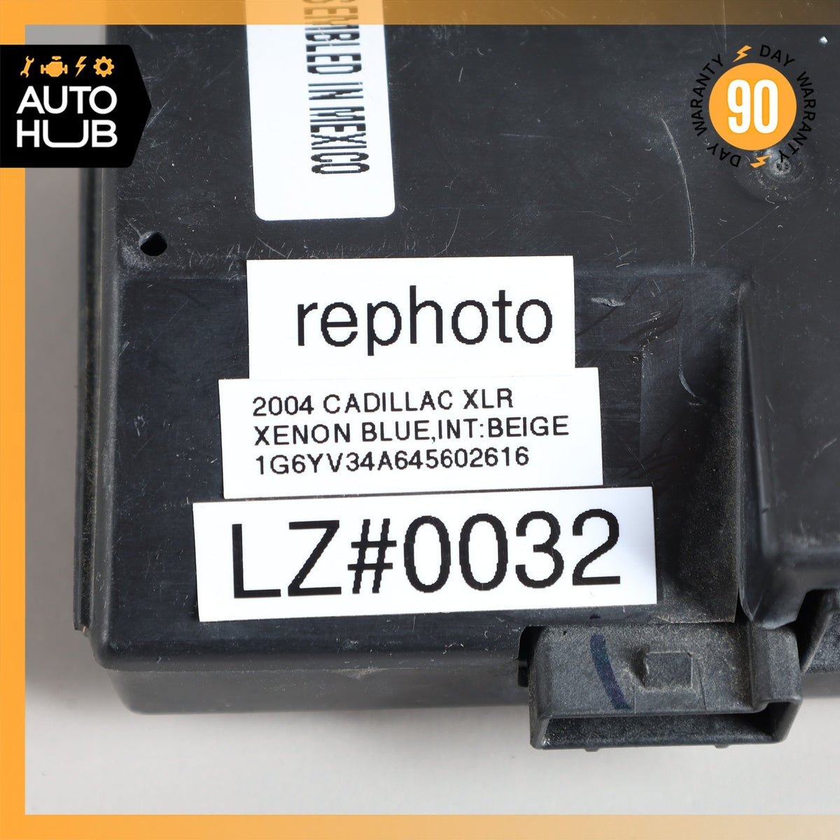 04-09 Cadillac XLR Front Left Driver Side Seat Control Module 88898554 OEM - photo 8