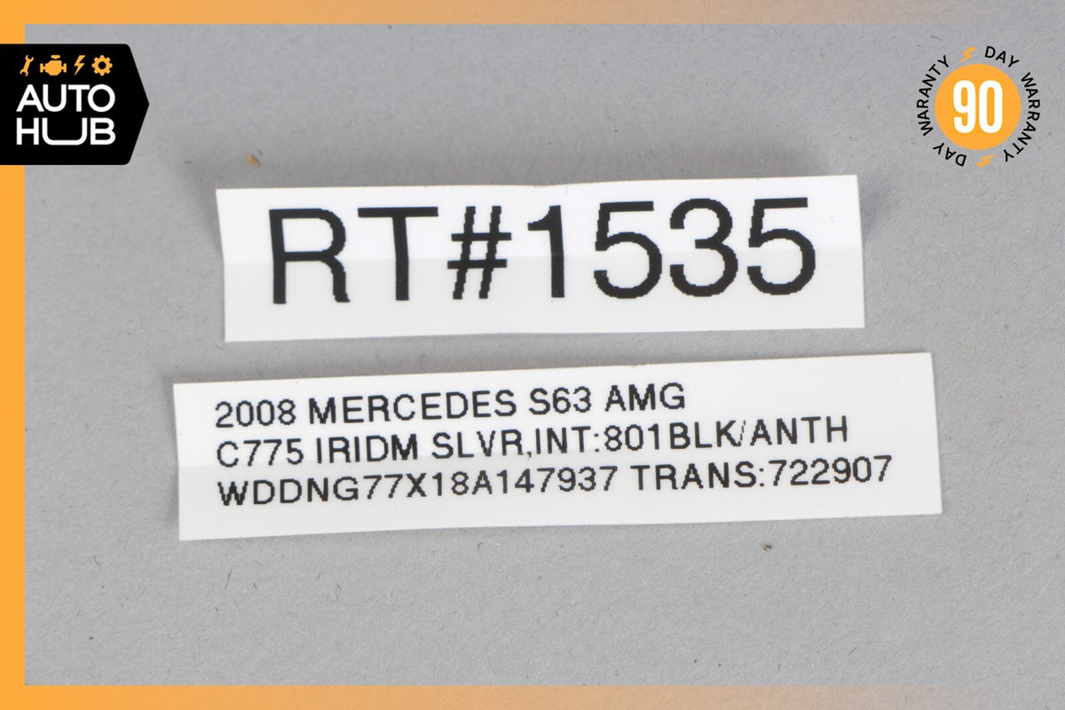 07-09 Mercedes W221 S63 AMG Door Harness Front Left or Right Side 2215408235 OEM - photo 12
