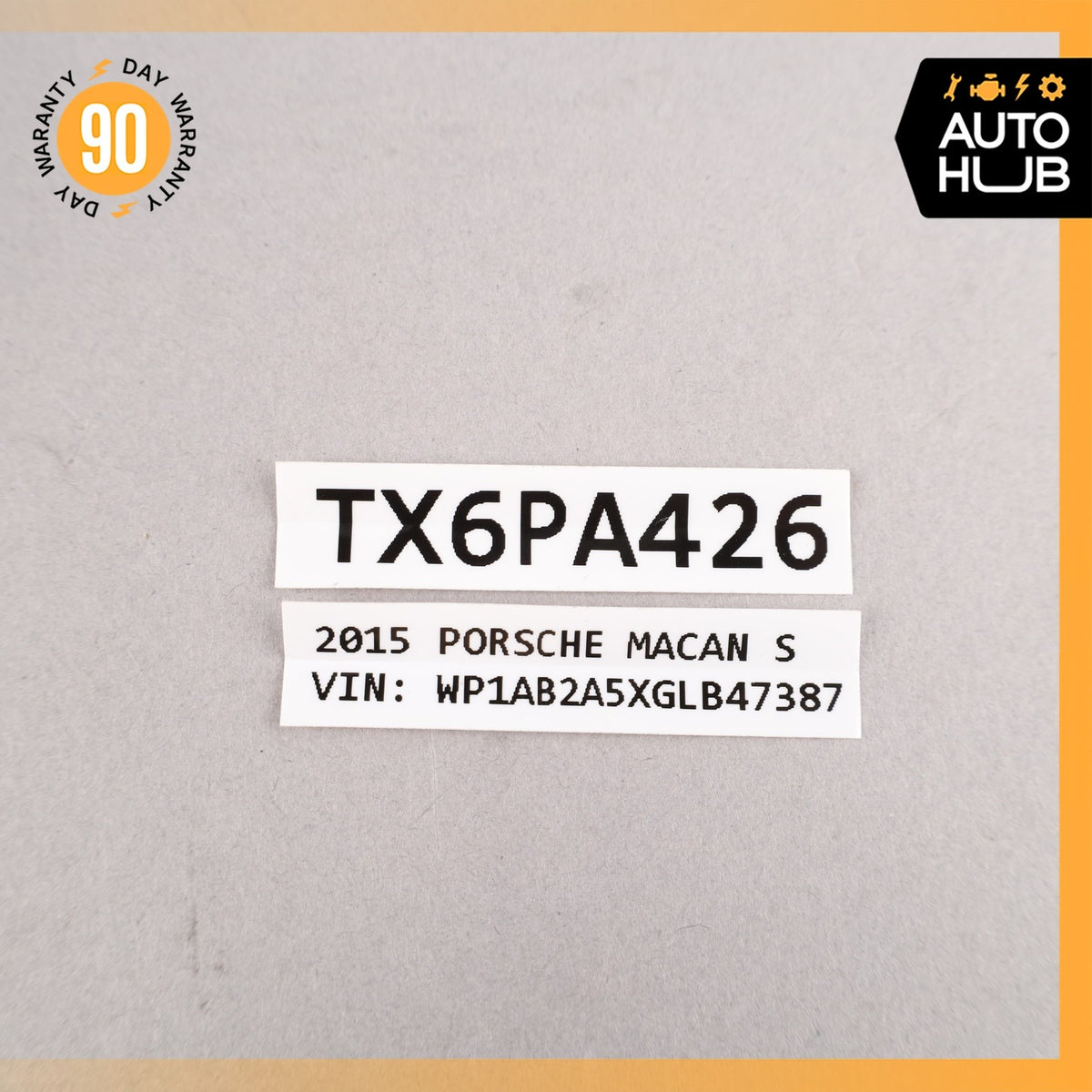 15-18 Porsche Macan 95B 3.0L V6 Front & Rear Oxygen O2 Sensor Lambda Set OEM - photo 23