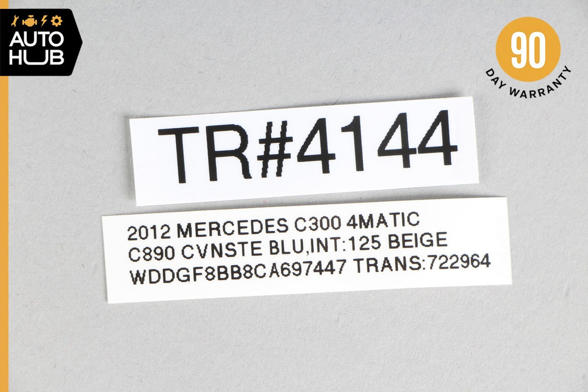 12-14 Mercedes W204 C300 C350 AC A/C Climate Control Switch Trim Bezel OEM - photo 8