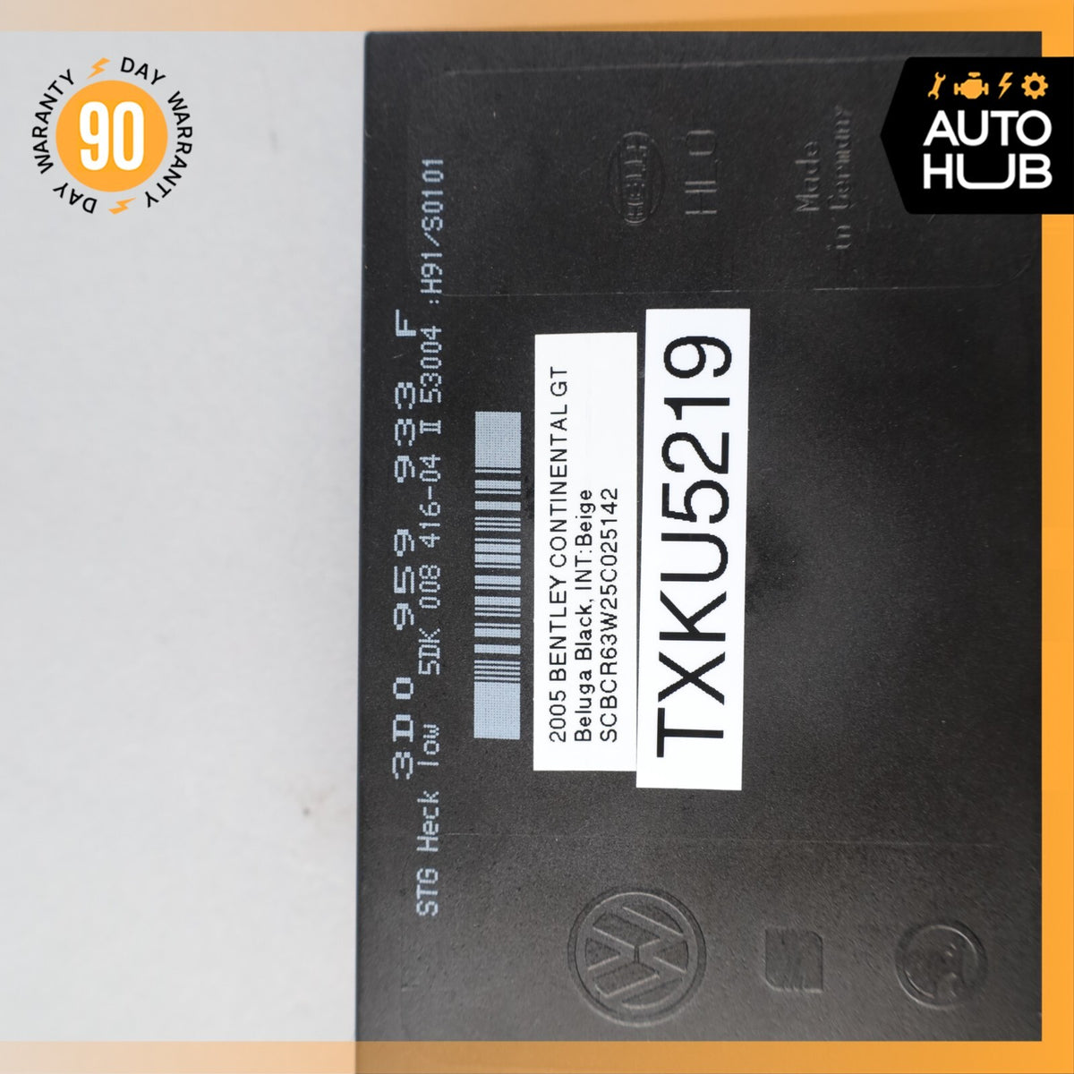 Bentley Continental GT Comfort Body Computer Control Module BCM OEM 81k - photo 8