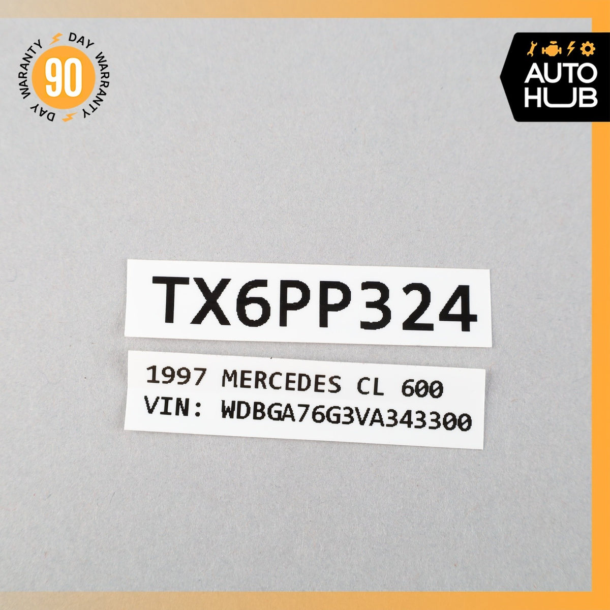 96-99 Mercedes W140 CL600 S500 ADS Self Suspension Control Module OEM 63k - photo 10
