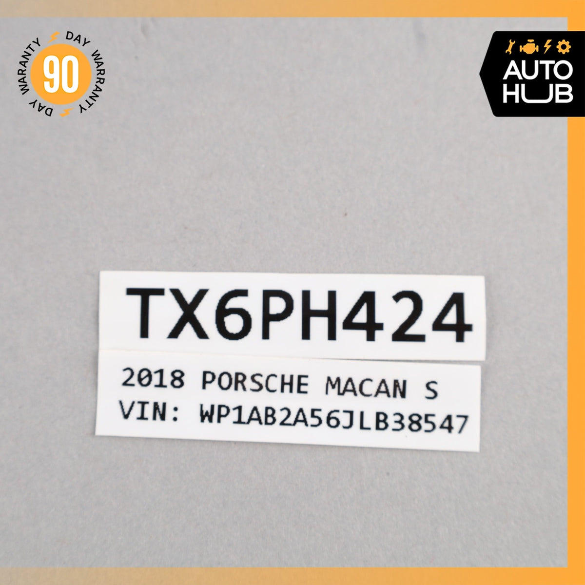 15-25 Porsche Macan 95B S GTS Front Left Side Spindle Knuckle 95B407253F OEM - photo 15