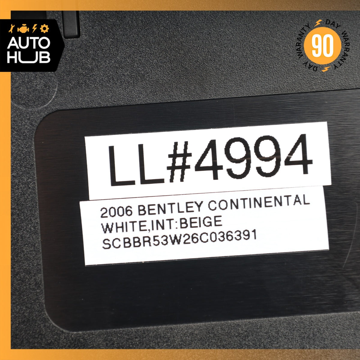 03-07 Bentley Continental Flying Spur Park Parking Assist Control Module OEM 80k - photo 9