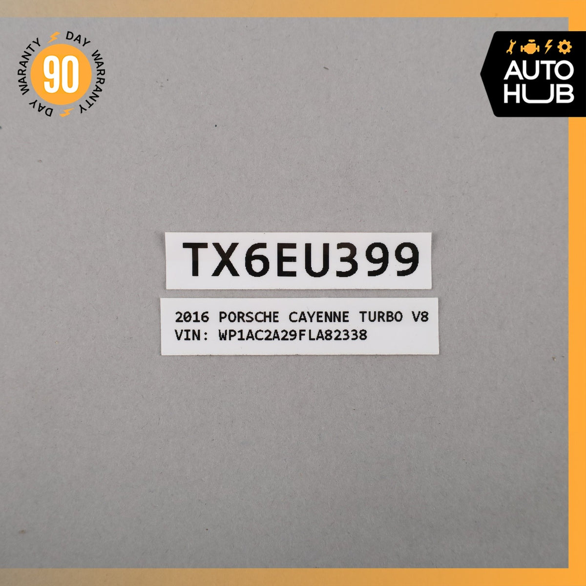 15-18 Porsche Cayenne 958 Turbo 4.8L Engine Control Module ECU 7P5906033A OEM - photo 12