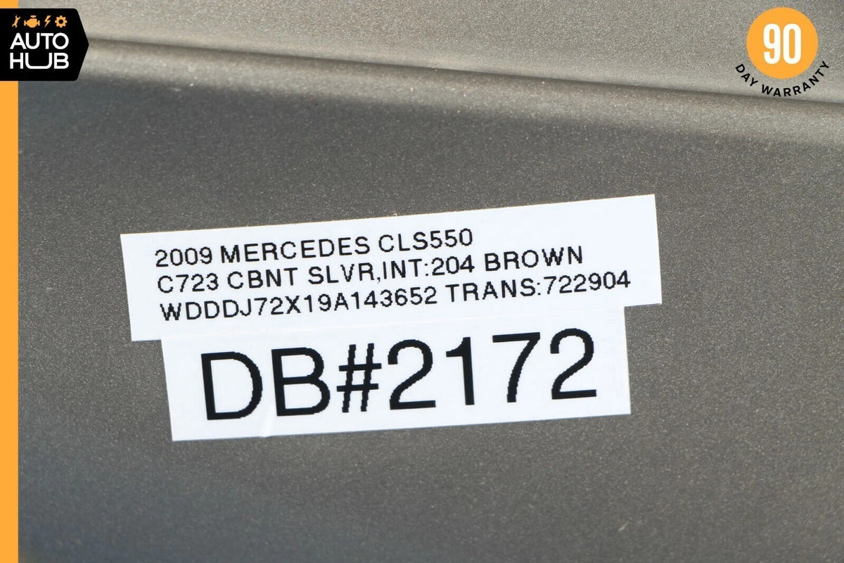 09-11 Mercedes W219 CLS550 Left Side Rear View Door Mirror Diamond Silver OEM - photo 13