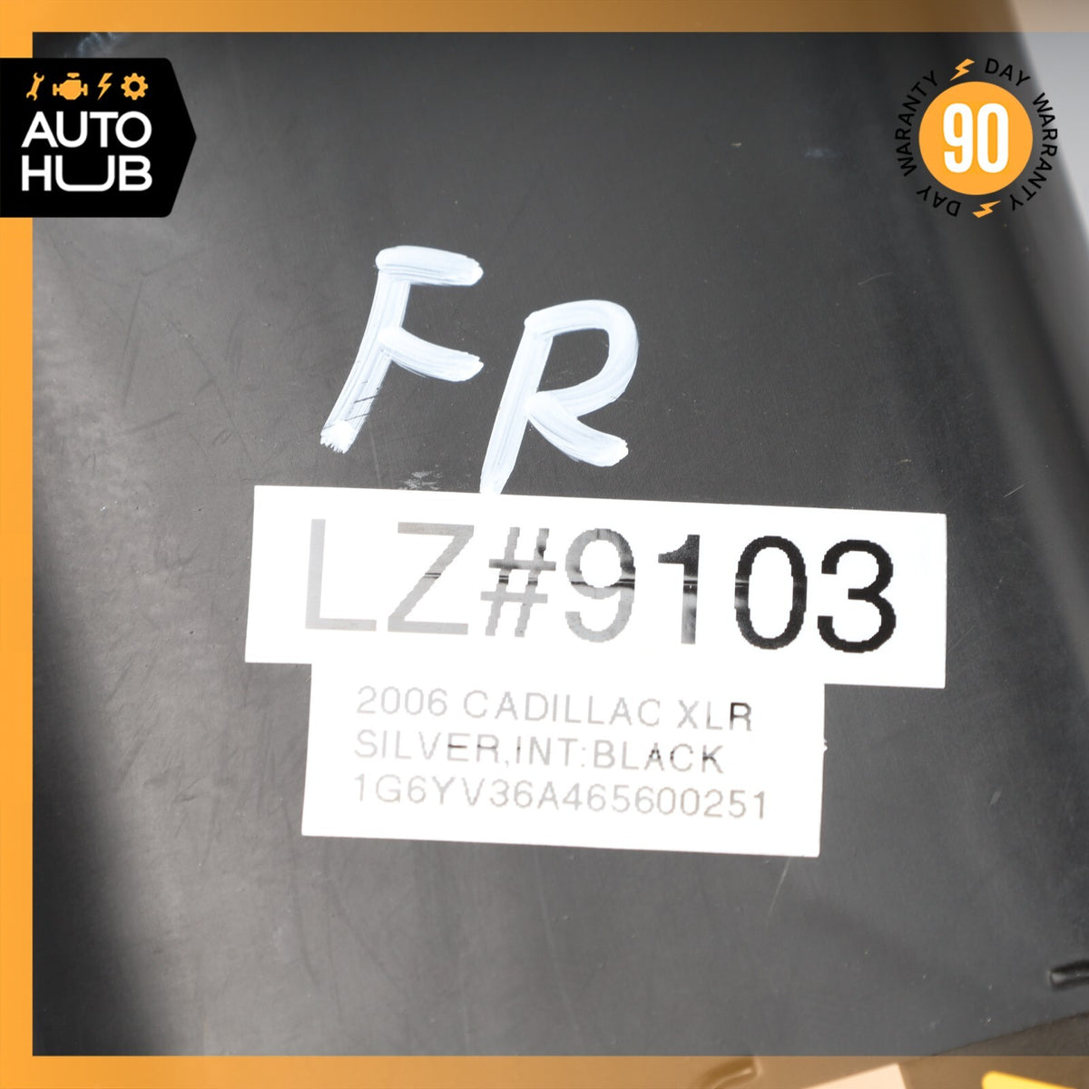 04-13 Cadillac XLR Seat Airbag Air Bag SRS Front Left or Right 10368329 OEM - photo 10