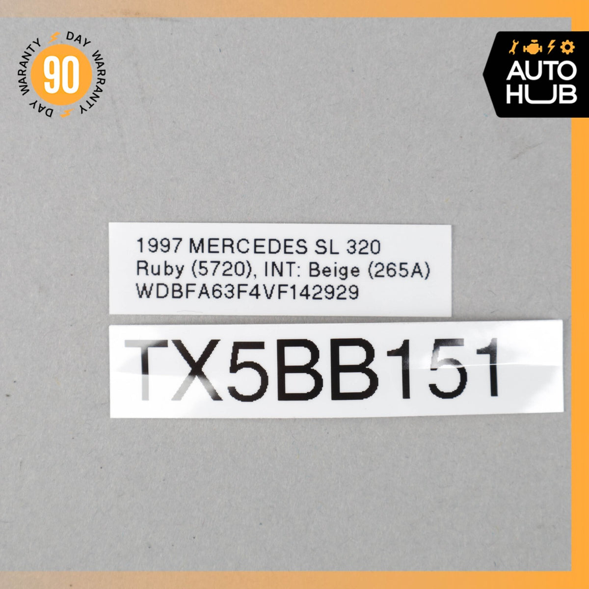 94-96 Mercedes R129 SL320 Oxygen O2 Sensor Lambda Set of 2 OEM - photo 14