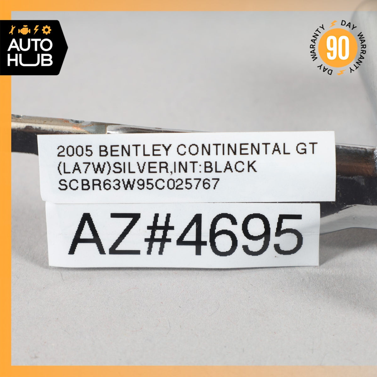 Bentley Continental GT Front Left Driver Side Seat Seat Belt Release Handle OEM - photo 10