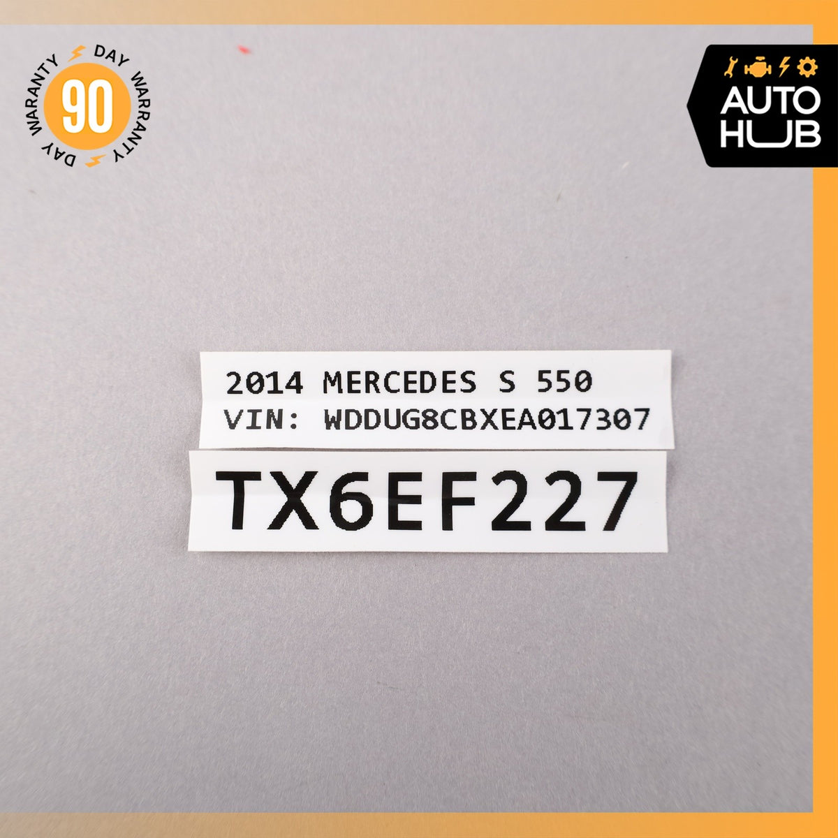 14-17 Mercedes W222 S550 S600 S63 Electronic Parking Brake Control Module OEM - photo 9